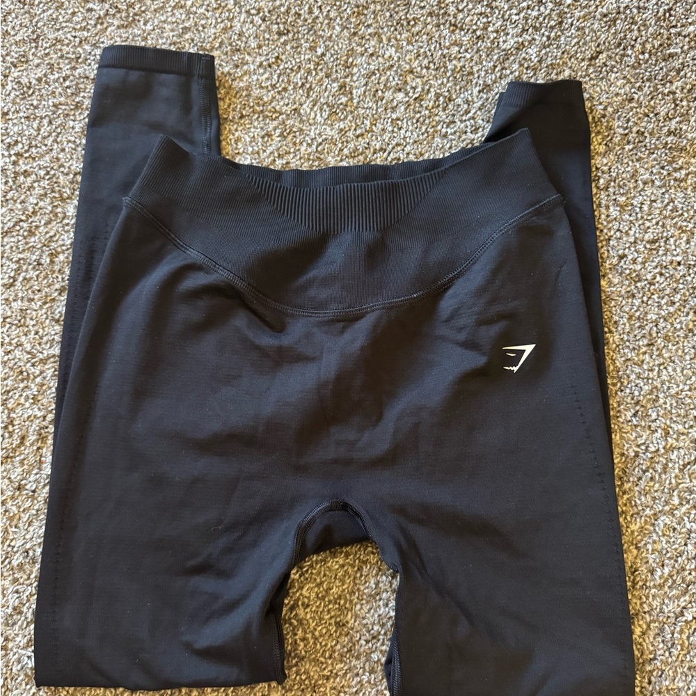 Gymshark Black High-Waisted Sweat Seamless Leggings